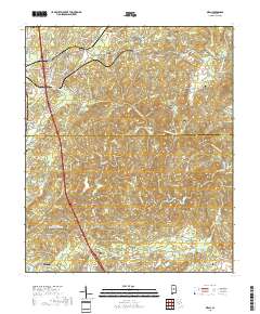 Ozan 2018 topographic map thumbnail