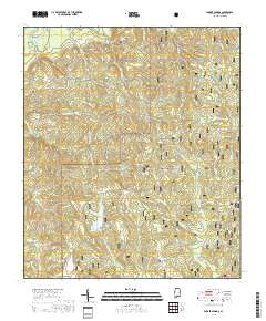 Parker Springs 2018 topographic map thumbnail