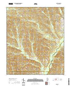 Perote 2018 topographic map thumbnail