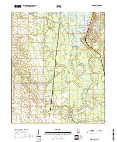 Pickensville 2018 topographic map thumbnail