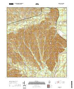 Pine Hill 2018 topographic map thumbnail