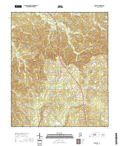 Pine Level 2018 topographic map thumbnail