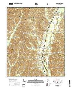 Plantersville 2018 topographic map thumbnail