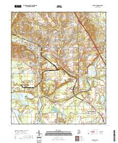 Prattville 2018 topographic map thumbnail