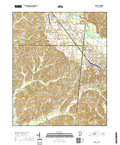 Red Bay 2018 topographic map thumbnail