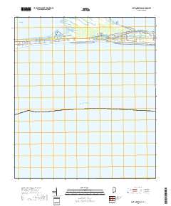 Saint Andrews Bay 2018 topographic map thumbnail