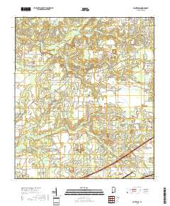 Saint Elmo 2018 topographic map thumbnail