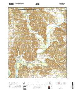 Salem 2018 topographic map thumbnail
