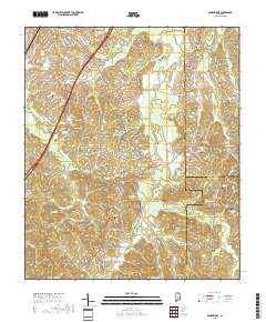 Sandy Ridge 2018 topographic map thumbnail
