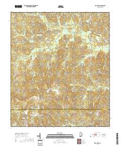 Sims Chapel 2018 topographic map thumbnail