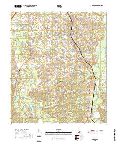 Snowdoun 2018 topographic map thumbnail