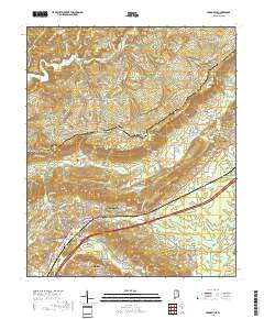 Springville 2018 topographic map thumbnail