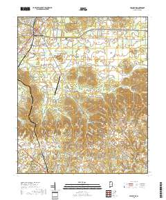 Spruce Pine 2018 topographic map thumbnail