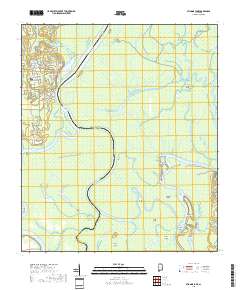 Stiggins Lake 2018 topographic map thumbnail