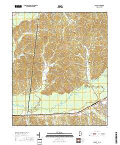 Sulligent 2018 topographic map thumbnail