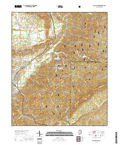 Sylacauga East 2018 topographic map thumbnail