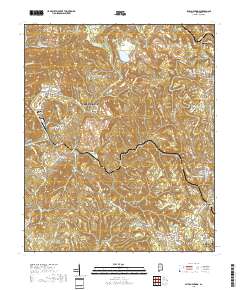 Sylvan Springs 2018 topographic map thumbnail