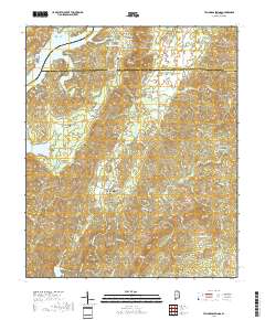 Talladega Springs 2018 topographic map thumbnail