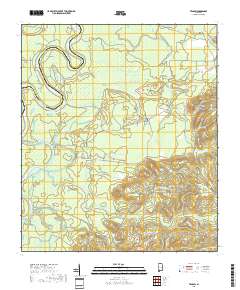 Tensaw 2018 topographic map thumbnail