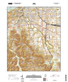 Tuscumbia 2018 topographic map thumbnail