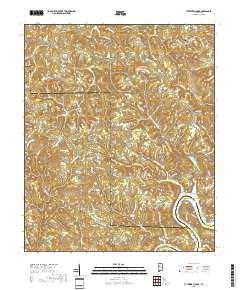 Tutwiler School 2018 topographic map thumbnail