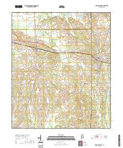 Uniontown West 2018 topographic map thumbnail