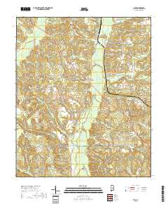 Vida 2018 topographic map thumbnail