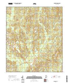 Vinegar Bend 2018 topographic map thumbnail