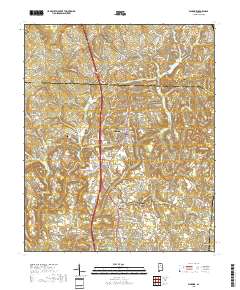 Warrior 2018 topographic map thumbnail