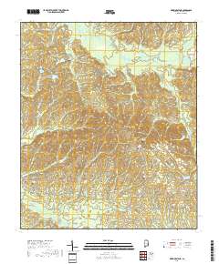 Warriorstand 2018 topographic map preview