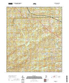 Waverly 2018 topographic map thumbnail