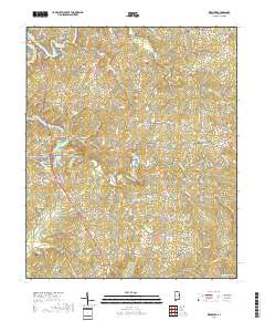 Wedowee 2018 topographic map thumbnail