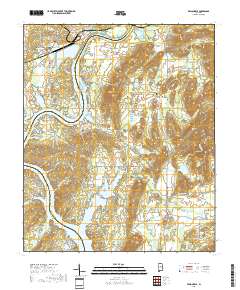 Wilsonville 2018 topographic map thumbnail