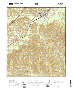 York 2018 topographic map thumbnail