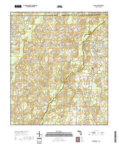 Graceville 2018 topographic map thumbnail