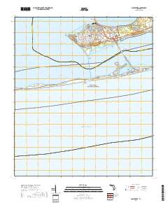 Gulf Breeze 2018 topographic map thumbnail