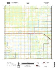 Gum Slough 2018 topographic map thumbnail