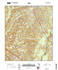 Havana South 2018 topographic map thumbnail