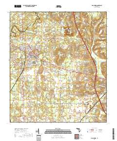 High Springs 2018 topographic map thumbnail
