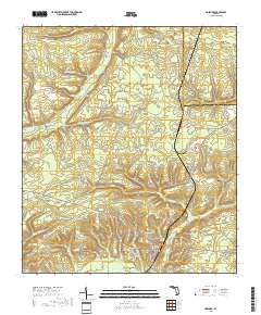 Hosford 2018 topographic map thumbnail