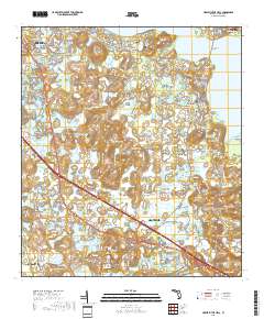 Howey-in-the-Hills 2018 topographic map thumbnail