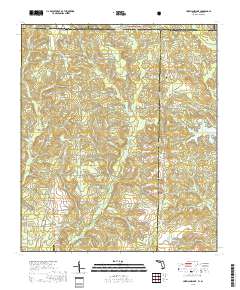 Hurricane Lake 2018 topographic map thumbnail