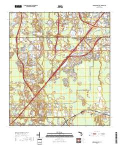 Intercession City 2018 topographic map thumbnail