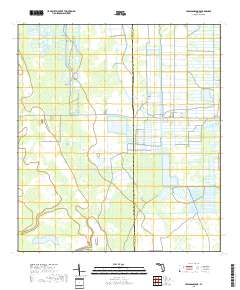 Jernigans Pond 2018 topographic map thumbnail
