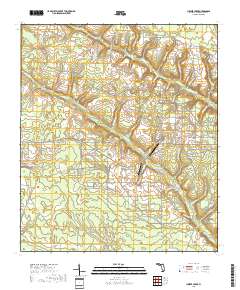 Juniper Creek 2018 topographic map thumbnail