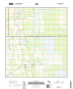Kenansville SE 2018 topographic map thumbnail