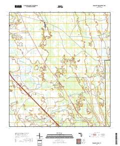 Kenansville SW 2018 topographic map thumbnail