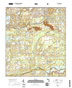 Keuka 2018 topographic map thumbnail