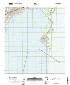 Key Biscayne 2018 topographic map thumbnail