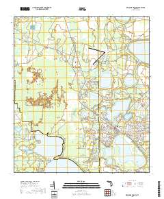 Keystone Heights 2018 topographic map thumbnail
